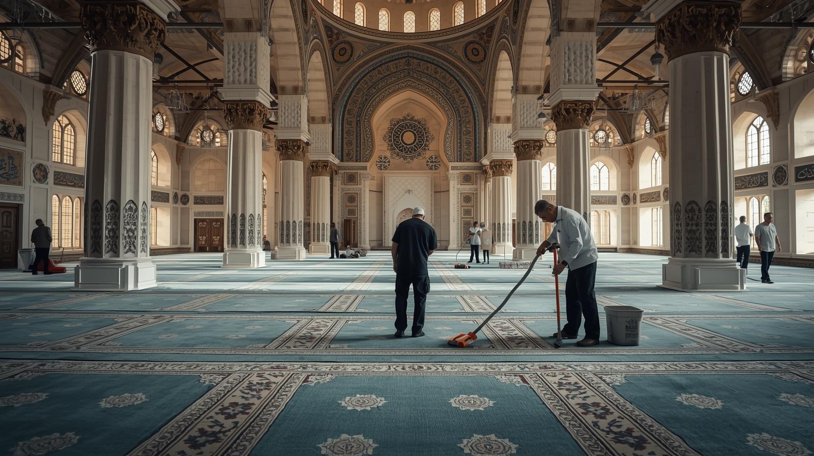 تنظيف مساجد بالمدينة المنورة