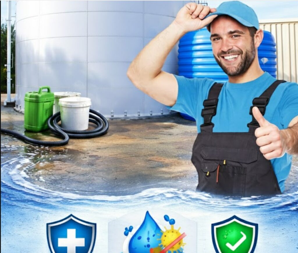 أفضل شركة تنظيف خزانات المياه في المدينة المنورة تقدم خدمة تعقيم كاملة