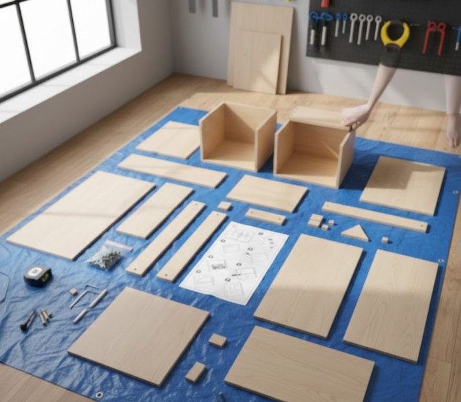 فك وتركيب أثاث محترف - شركة نقل عفش المدينة المنورة