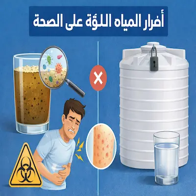 أضرار المياه الملوثة