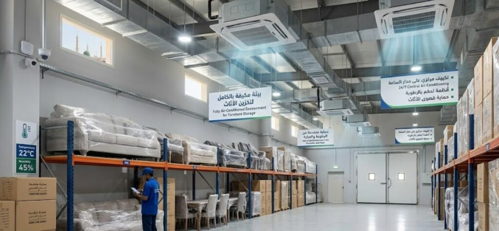 مستودعات تخزين اثاث