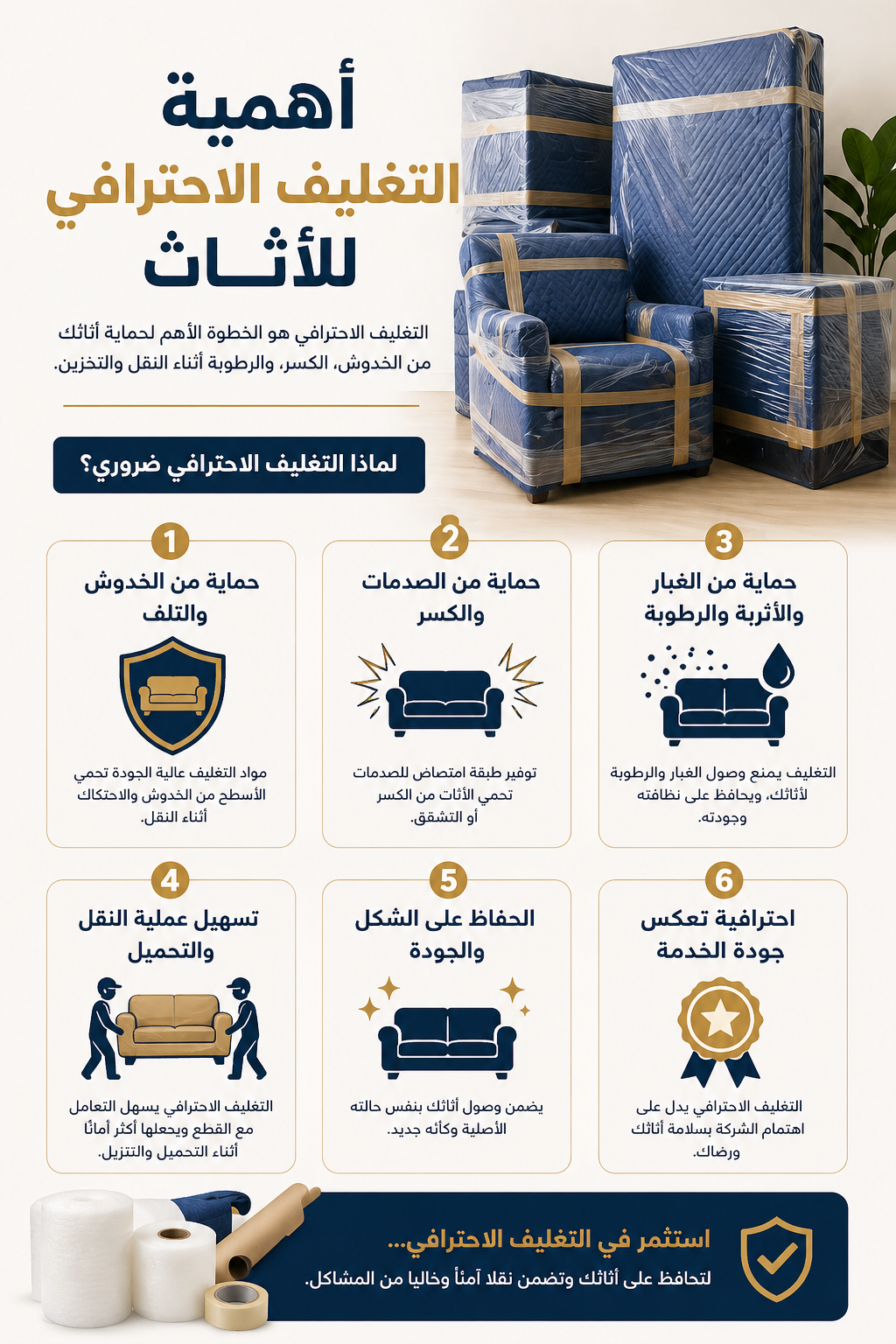 كيف تختار شركة نقل عفش موثوقة