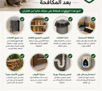 كيف تمنع عودة الفئران بعد المكافحة 360x320