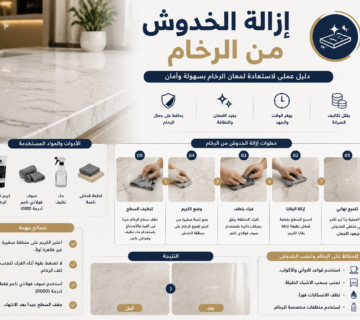 إزالة الخدوش من الرخام 360x320