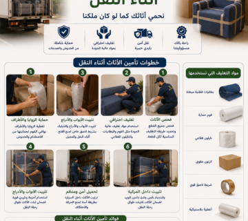 تأمين الأثاث أثناء النقل